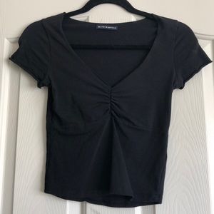 Black Crop Top